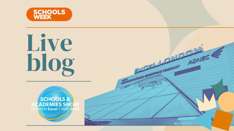 Schools and Academies Show: Live blog