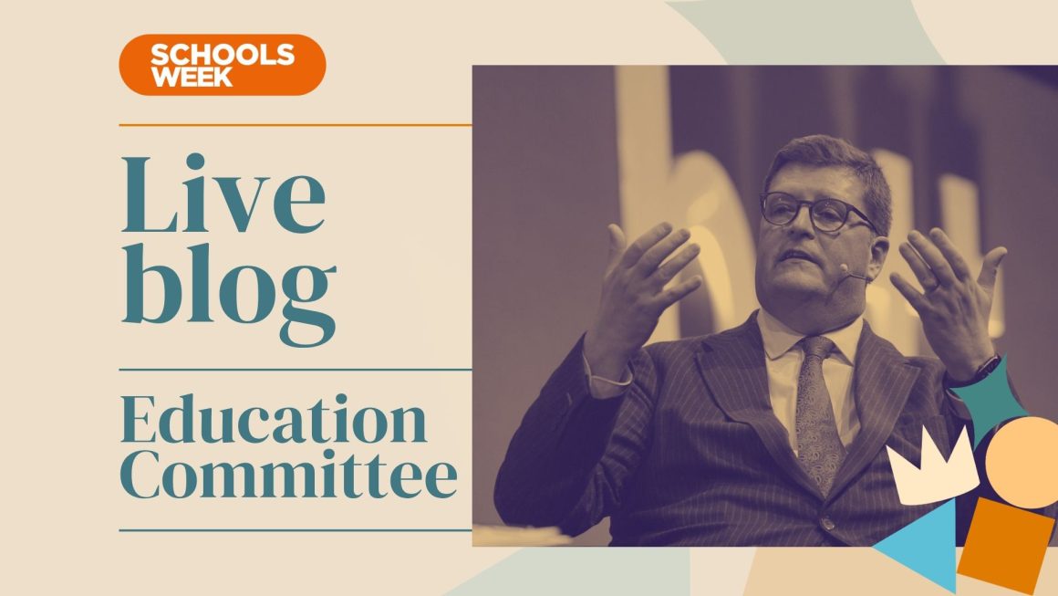 Education committee: Martyn Oliver questioned on leader wellbeing, enrichment benchmarks