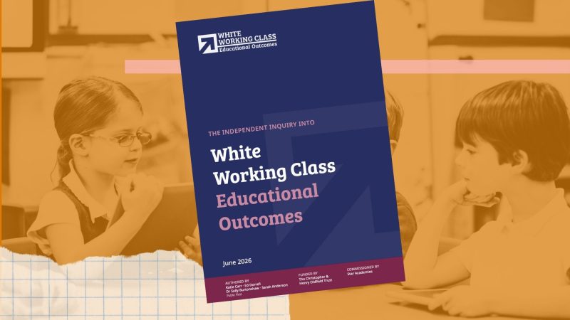 ‘White working class’ definition needed to support let down pupils